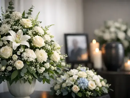 Flower Arrangements for Memorial Service