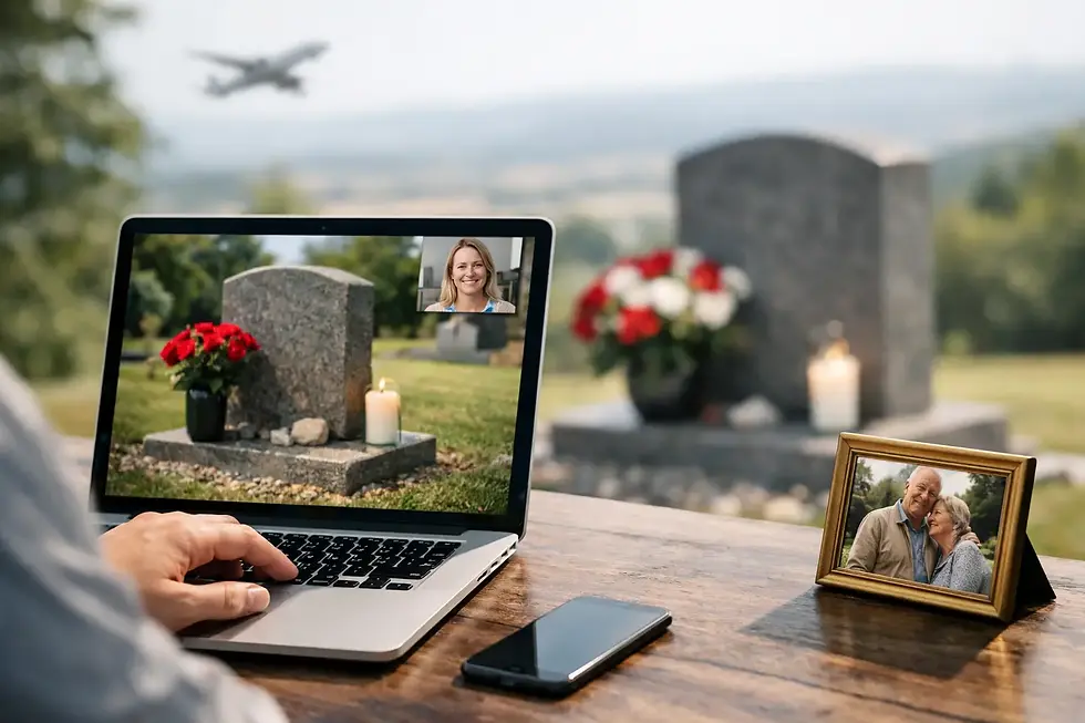 Long Distance Grave Visitation With Care