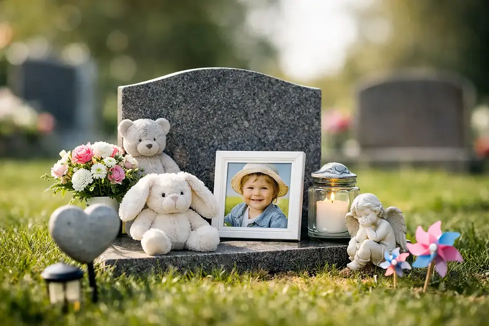 Choosing a Child Graveside Remembrance Package