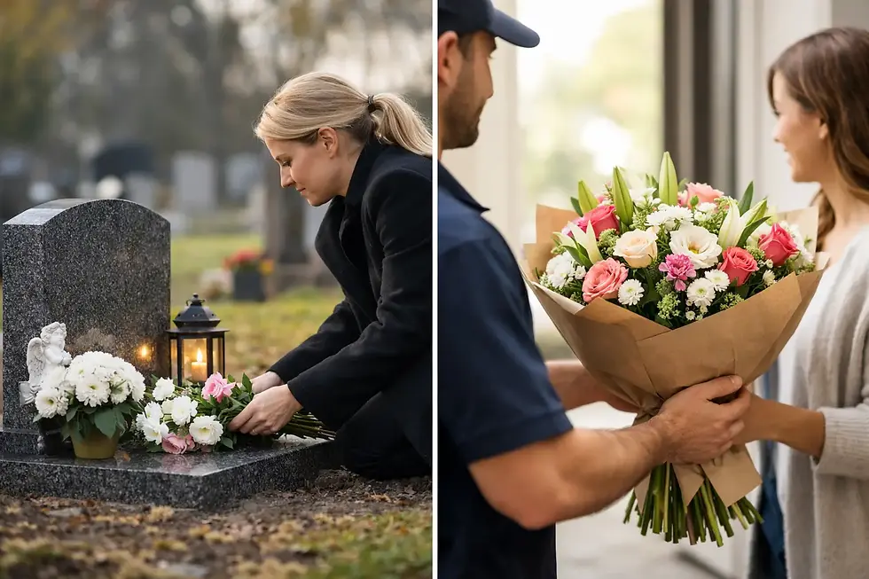 Proxy Memorial Visitation Versus Flower Delivery