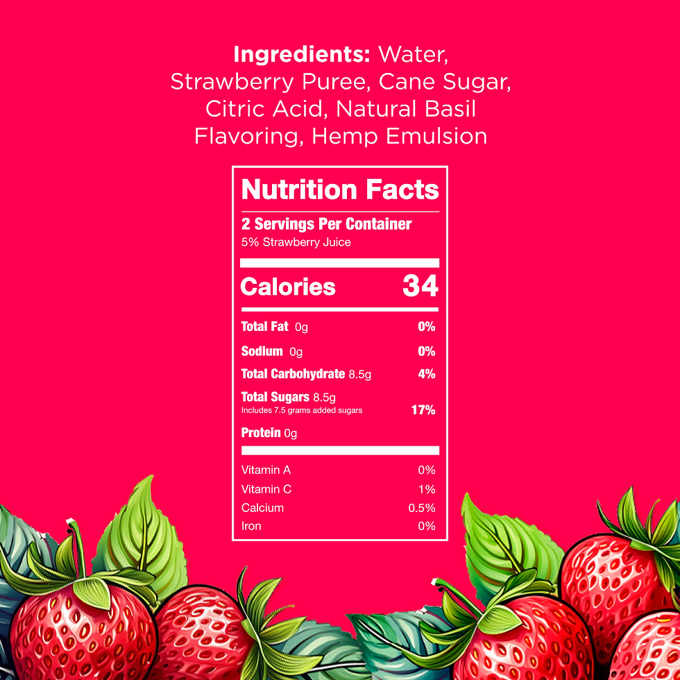 Thumbnail: Strawberry Basil 5mg (4-Pack)