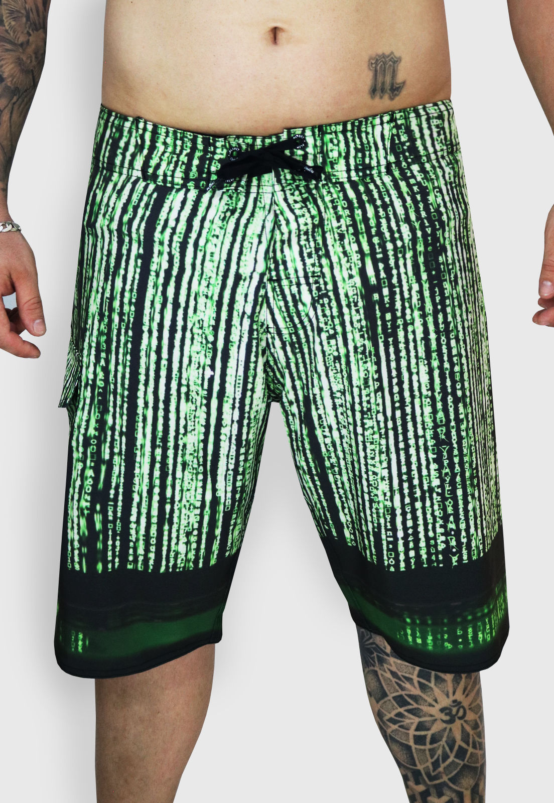 Bermuda Água Alkary Matrix Verde