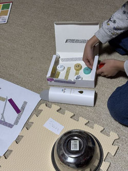 YSさん　バスを飾る