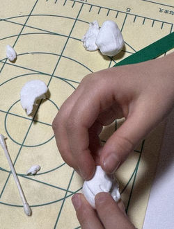 NSさん　粘土のこうさく