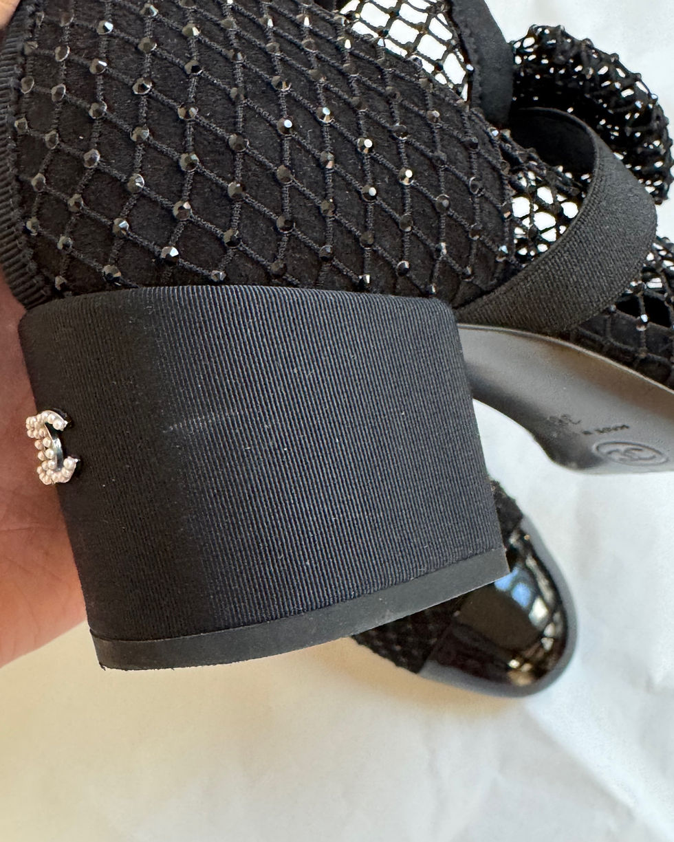 Miniature : Bottines Chanel noires, 38
