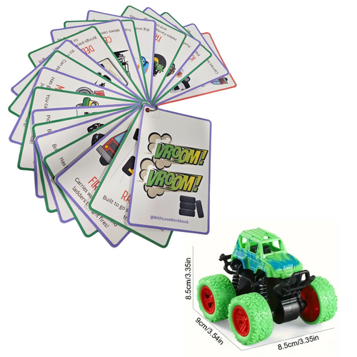 Vroom Vroom! Action Set | With Love Workbook