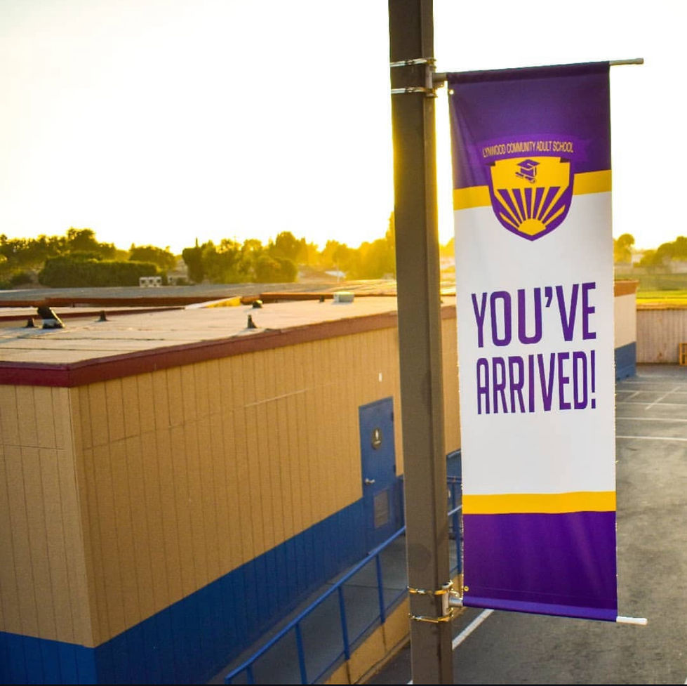 School Spirit Branding Banner