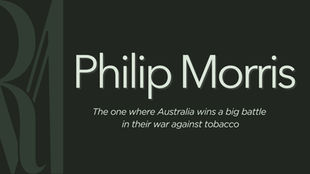 A-List Celebrity No. 8: The Philip Morris case