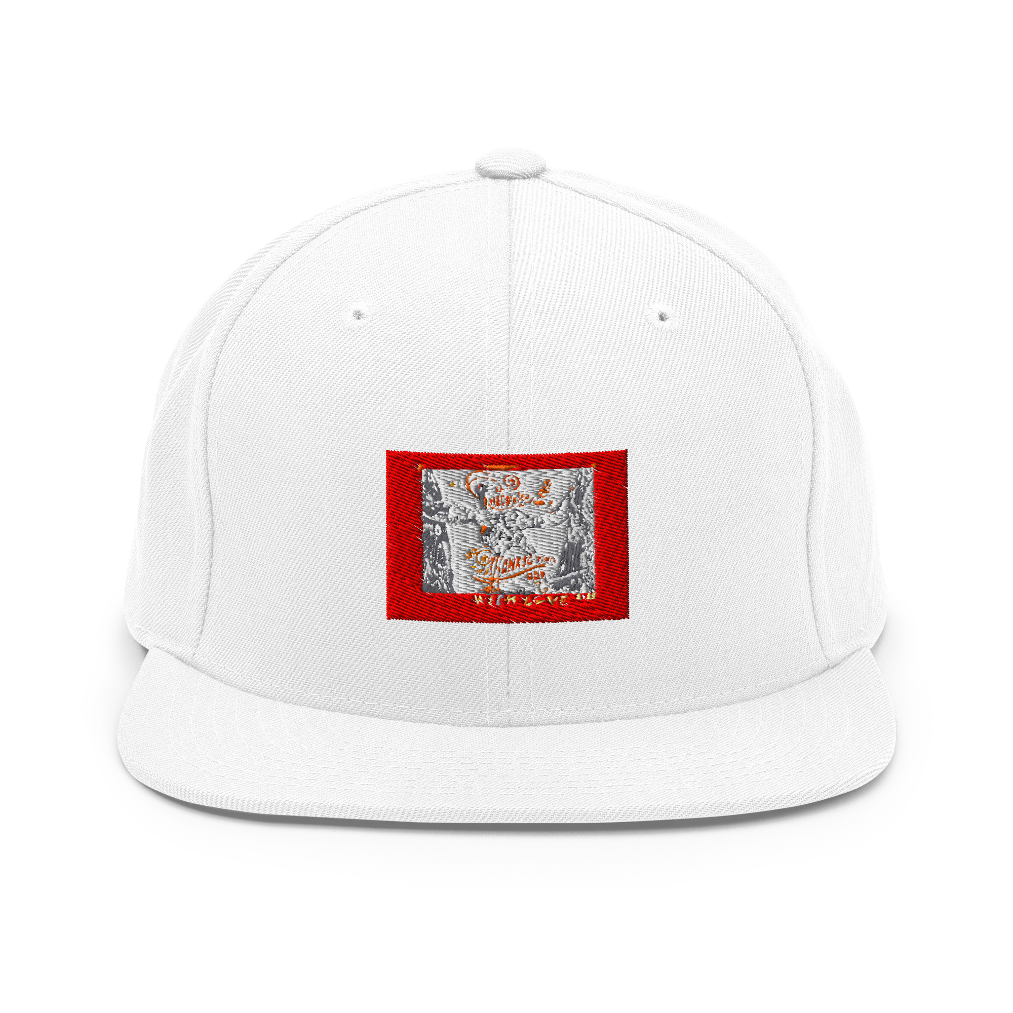 Classic Snapback with Thanksgiving Message | Yupoong 6089M