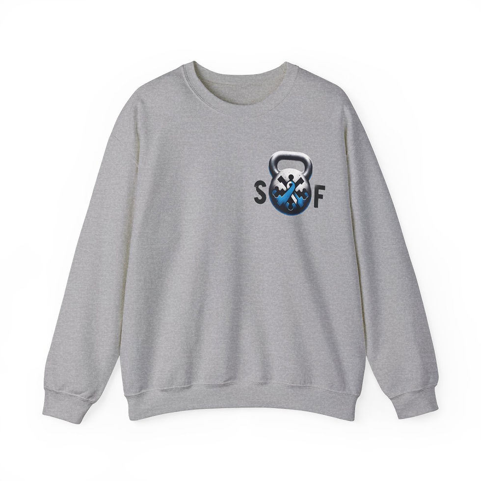 Thumbnail: Spectrum Fitness Unisex Heavy Blend™ Crewneck Sweatshirt