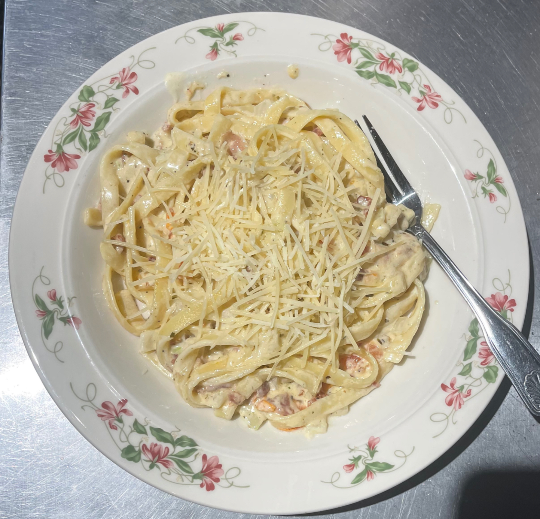 Arranged Food and Objects