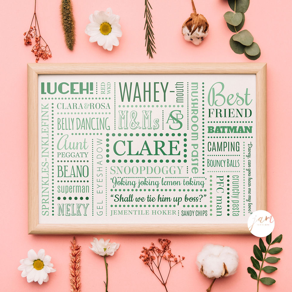 Thumbnail: FOR HER (MIXED FONTS)