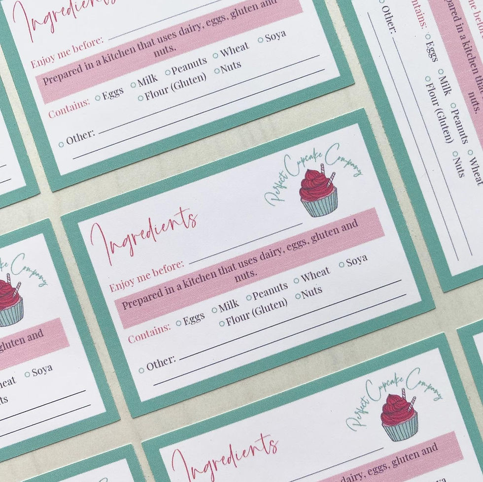 Thumbnail: BRANDED ALLERGEN LABELS