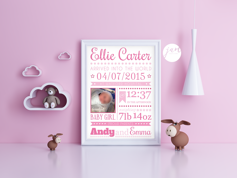 Thumbnail: BABY GIRL BIRTH DETAILS (WITH PHOTO)