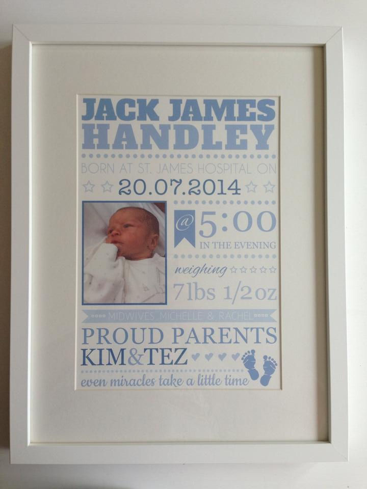Thumbnail: BABY ARRIVAL / NEW BABY PRINTS