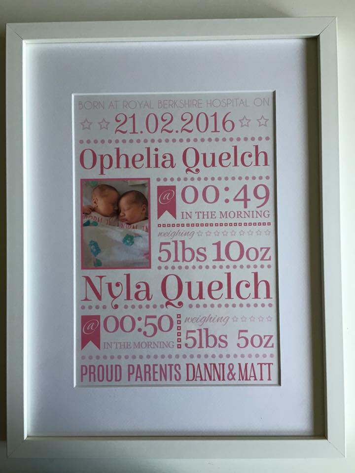Thumbnail: BABY ARRIVAL / NEW BABY PRINTS