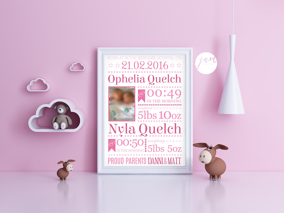 Thumbnail: BABY GIRL BIRTH DETAILS (WITH PHOTO)