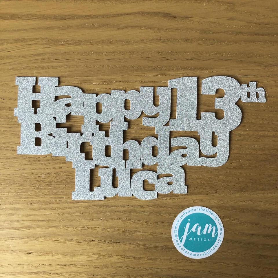 PERSONALISED HAPPY BIRTHDAY
