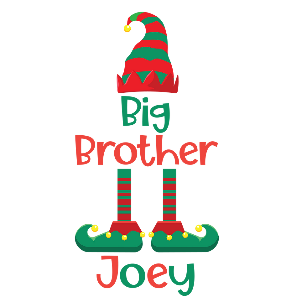 Thumbnail: SIBLING ELF CHRISTMAS PYJAMAS