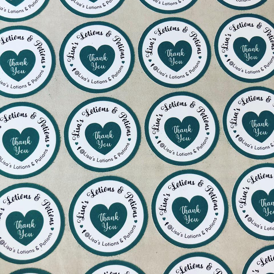 Thumbnail: SMALL BUSINESS THANK YOU STICKERS
