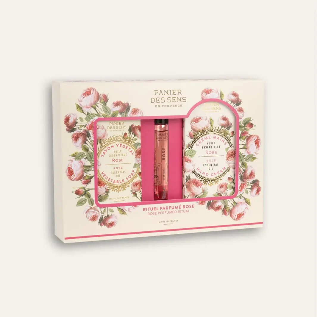 PANIER DES SENS - ROSE-SCENTED RITUAL SET