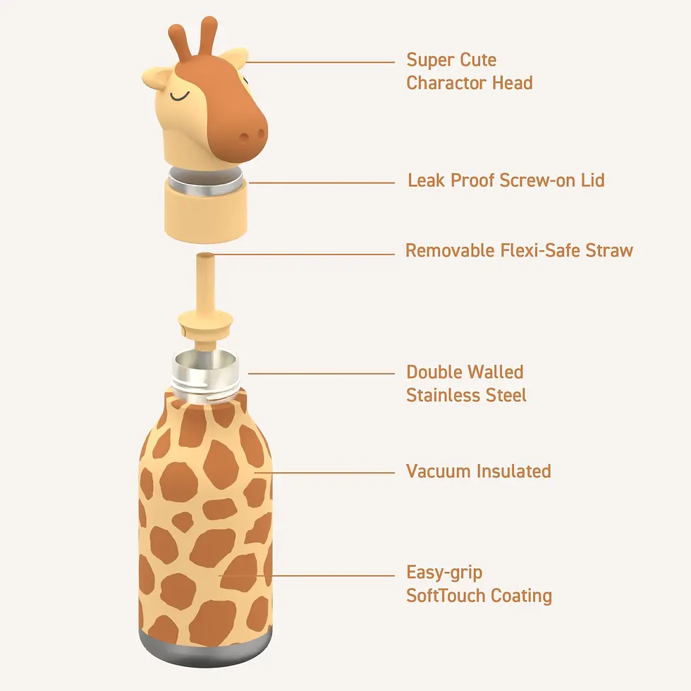 Miniatura: ASOBU - BORRACCIA BESTIE - GIRAFFA