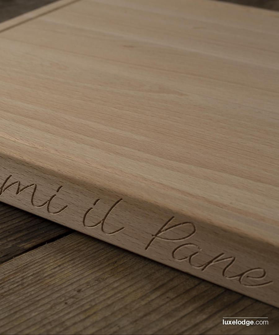 Thumbnail: LUXE LODGE - TAGLIERE PASSAMI IL PANE
