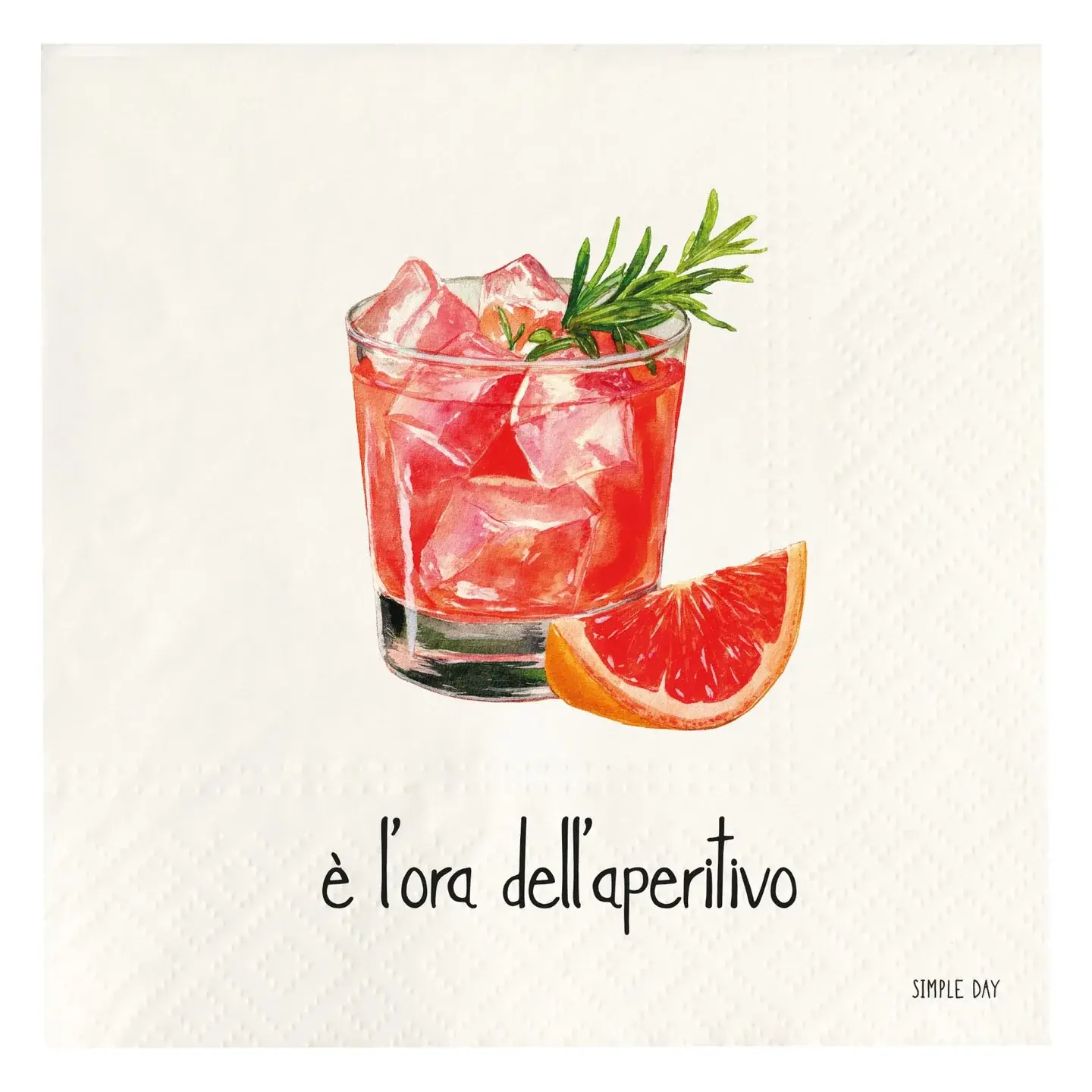 SIMPLE DAY - TOVAGLIOLI DI CARTA - E’ L’ORA DELL’APERITIVO