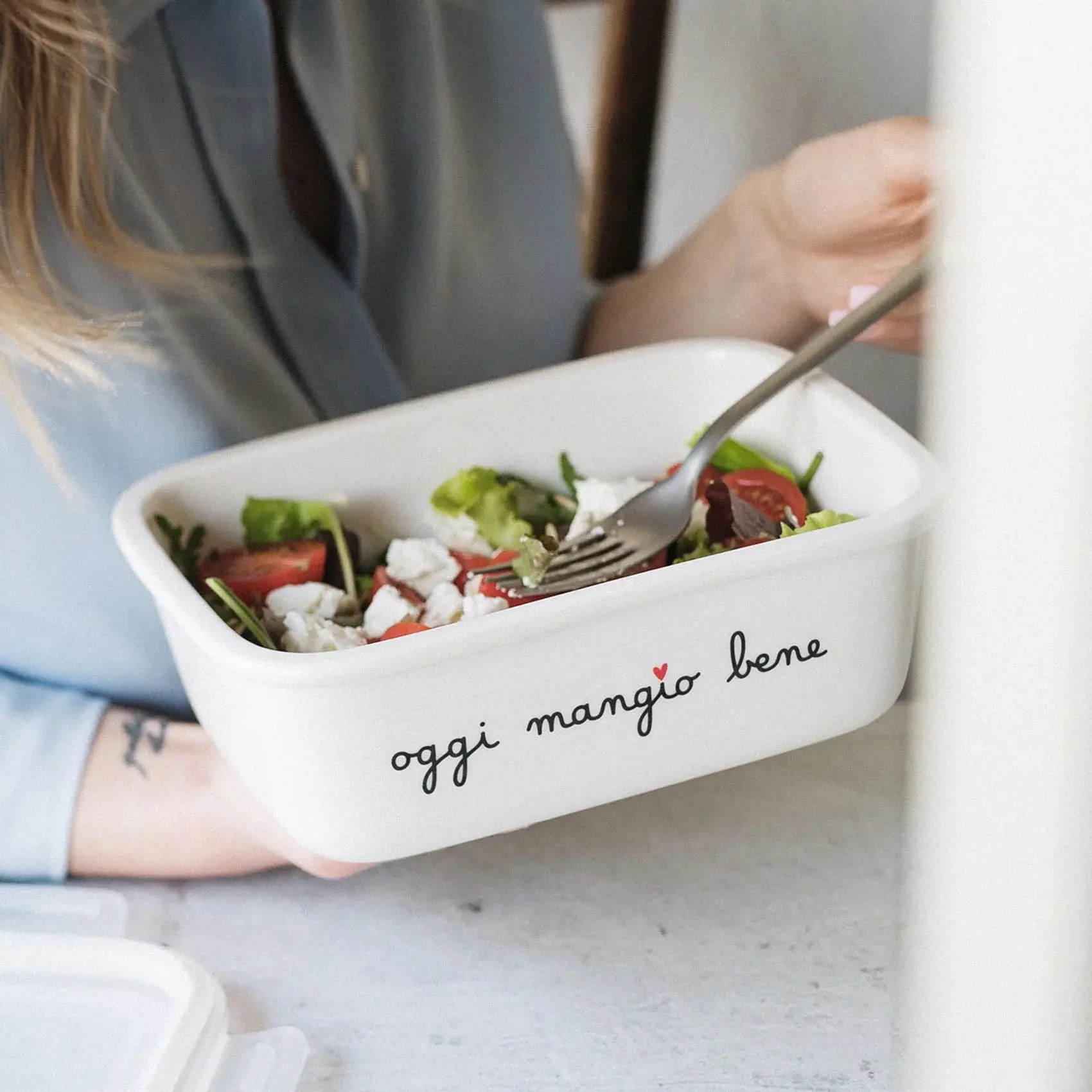 SIMPLE DAY - CONTENITORE OGGI MANGIO BENE - L