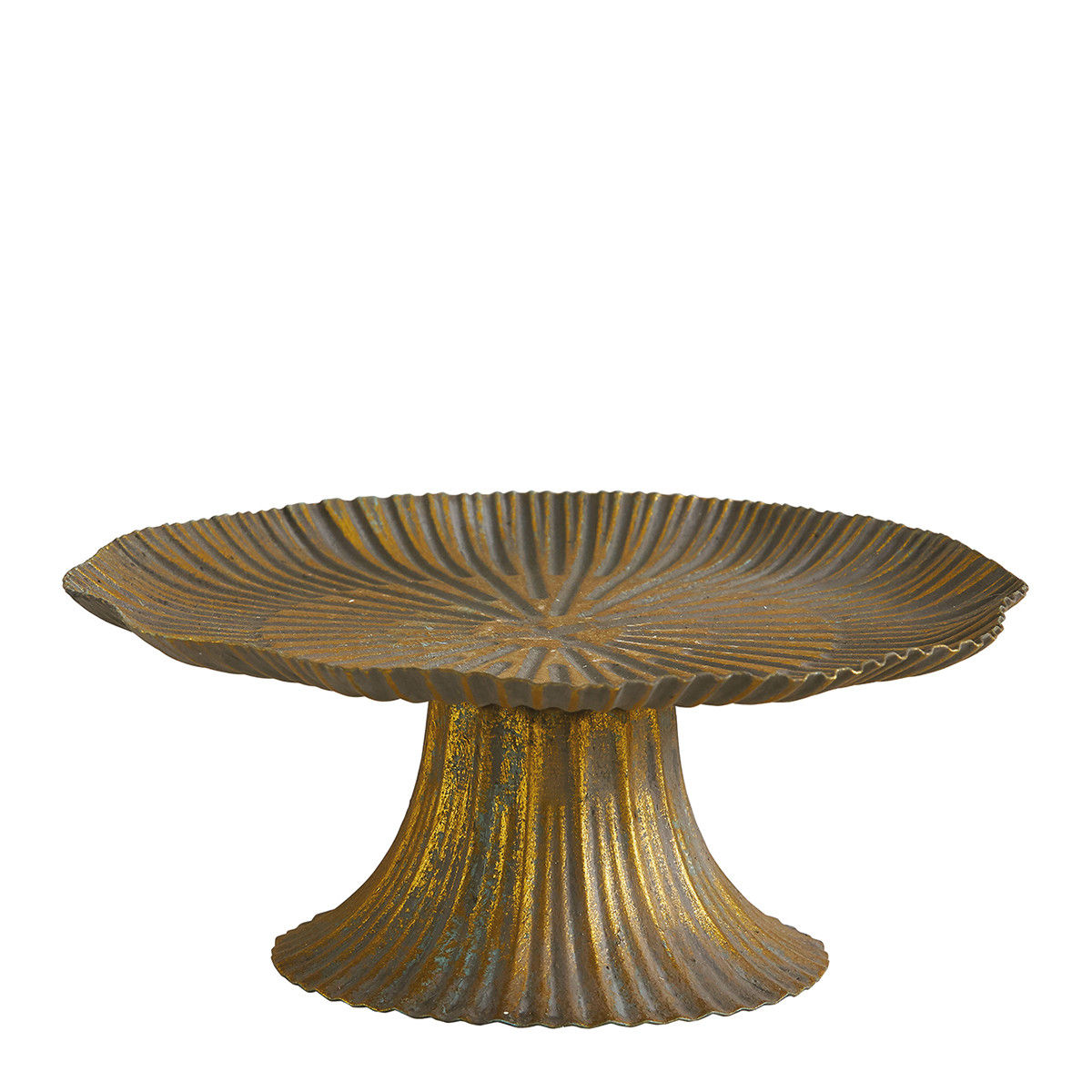 MATHILDE M. - VASSOIO DORATO CON SUPPORTO