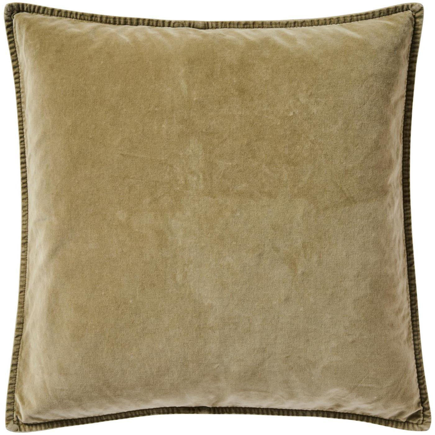 IB LAURSEN - COPRI CUSCINO IN VELLUTO - VERDE EUCALIPTO