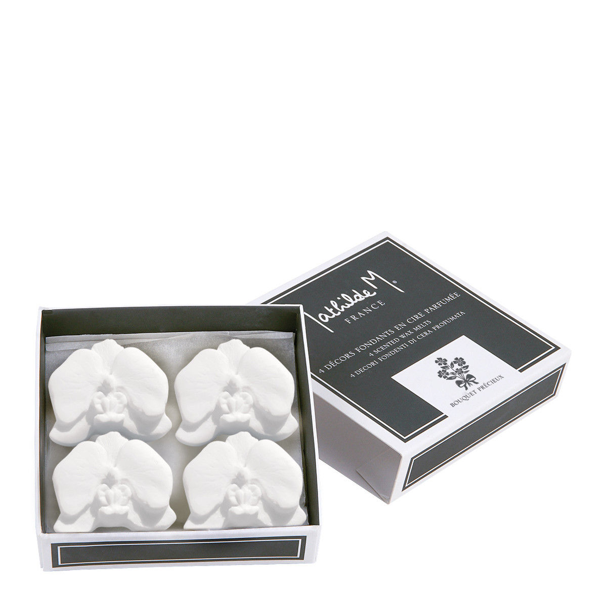 MATHILDE M. - BOX OF 4 DARK DECORATIONS - BOUQUET PRECIEUX
