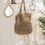 Thumbnail: IB LAURSEN - BORSA CROCHET JUTA - NATURAL