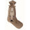 Thumbnail: BLANC MARICLO '- CHRISTMAS SOCK - TAUPE