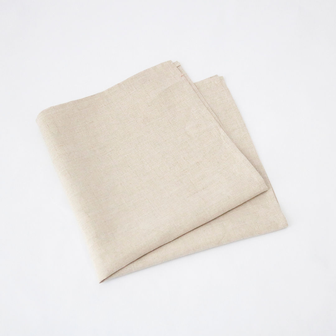 VIANATECE - LINEN TABLECLOTH -  NATURAL