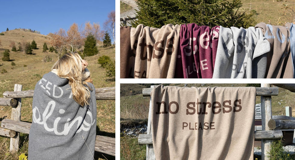 Thumbnail: MARINETTE - PLAID NO STRESS NATURALE