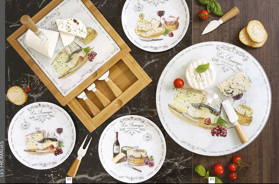 Thumbnail: SET 4 DISHES - LES FROMAGES