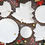 Thumbnail: ROUND PLATE - HOLLY & BERRIES WHITE