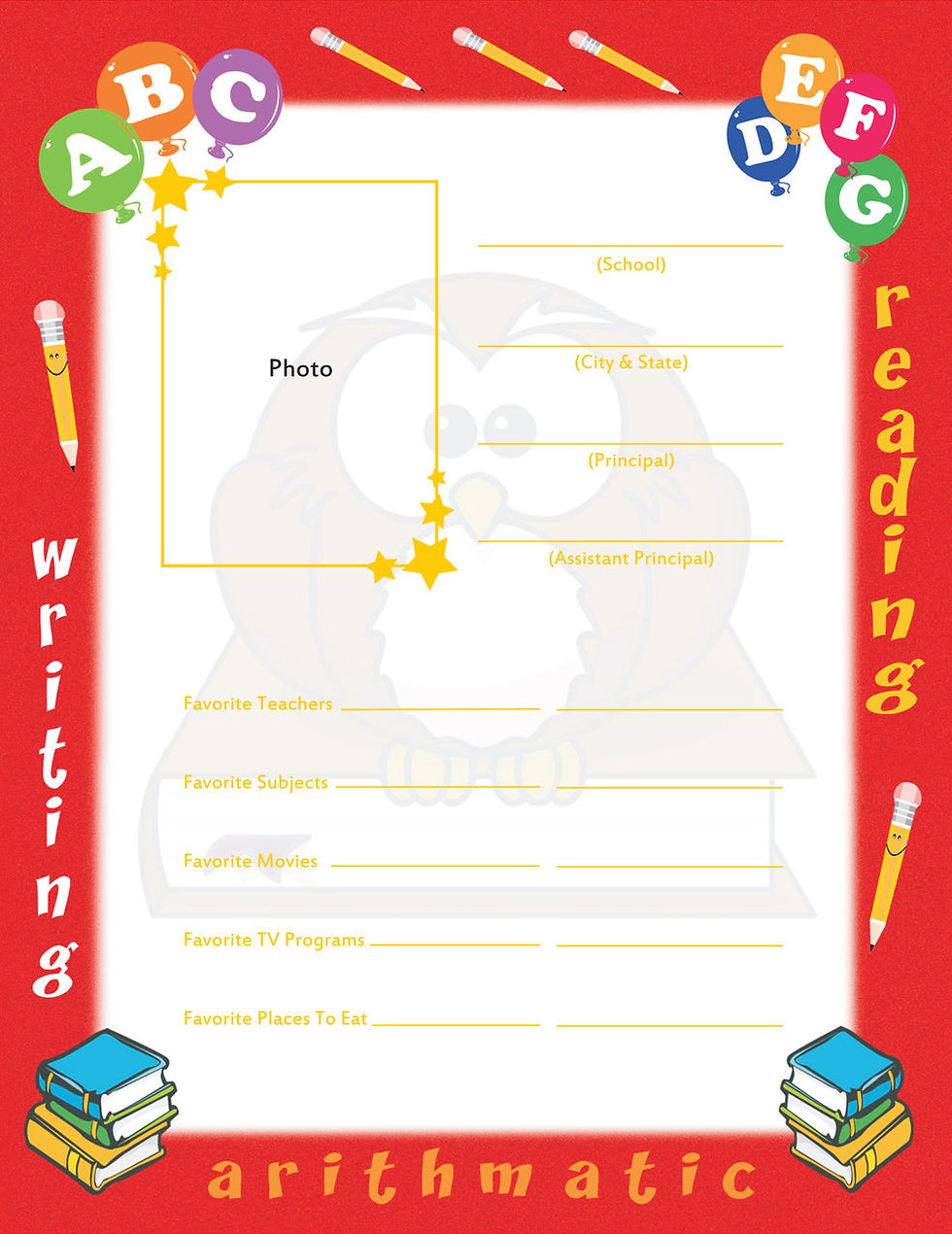 my school days - grade 1-3