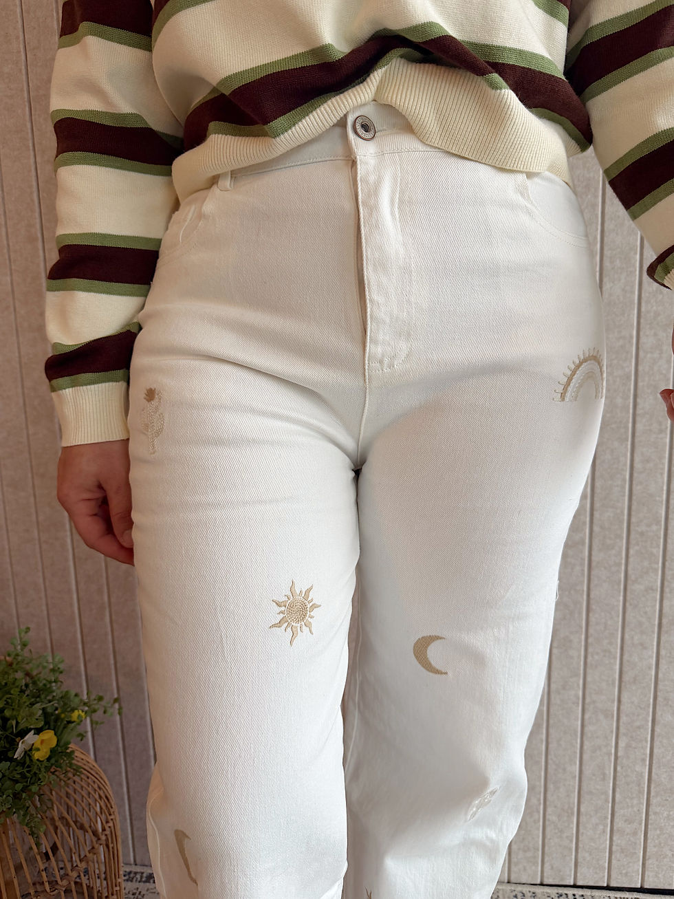 Thumbnail: LUNA SUN HIGH WAIST JEANS
