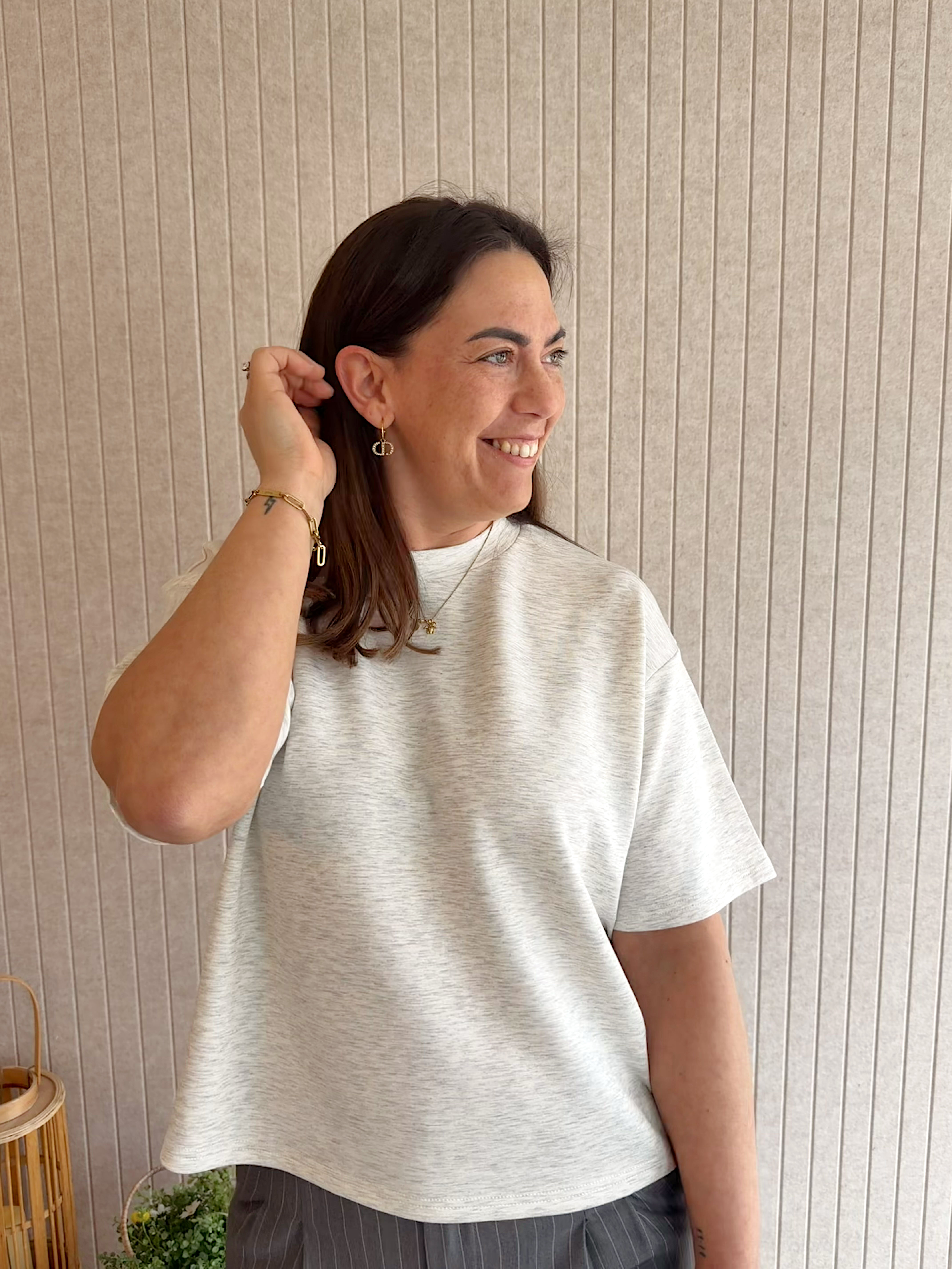 EVERYDAY SOFT TEE - LIGHT GREY