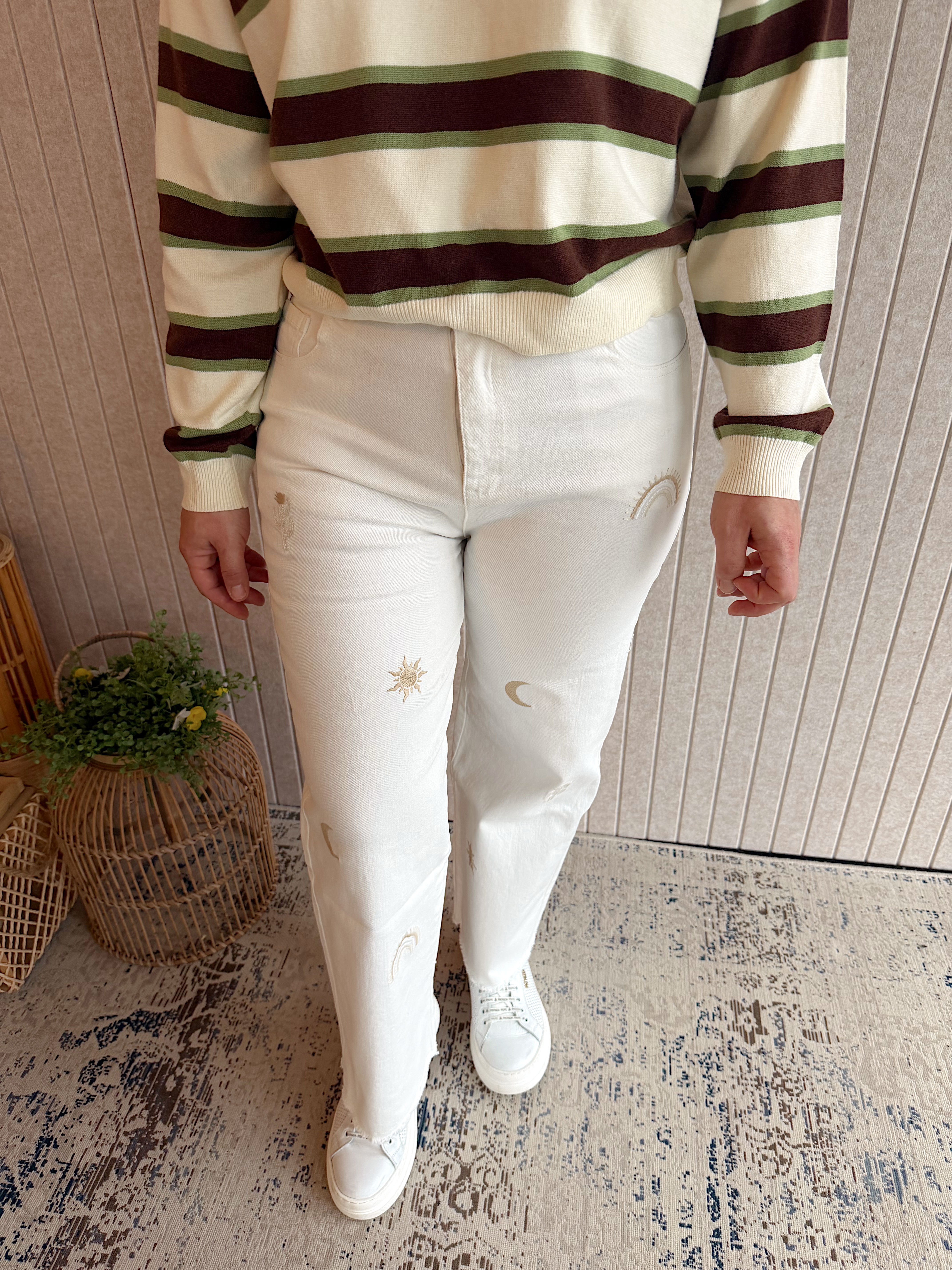 LUNA SUN HIGH WAIST JEANS