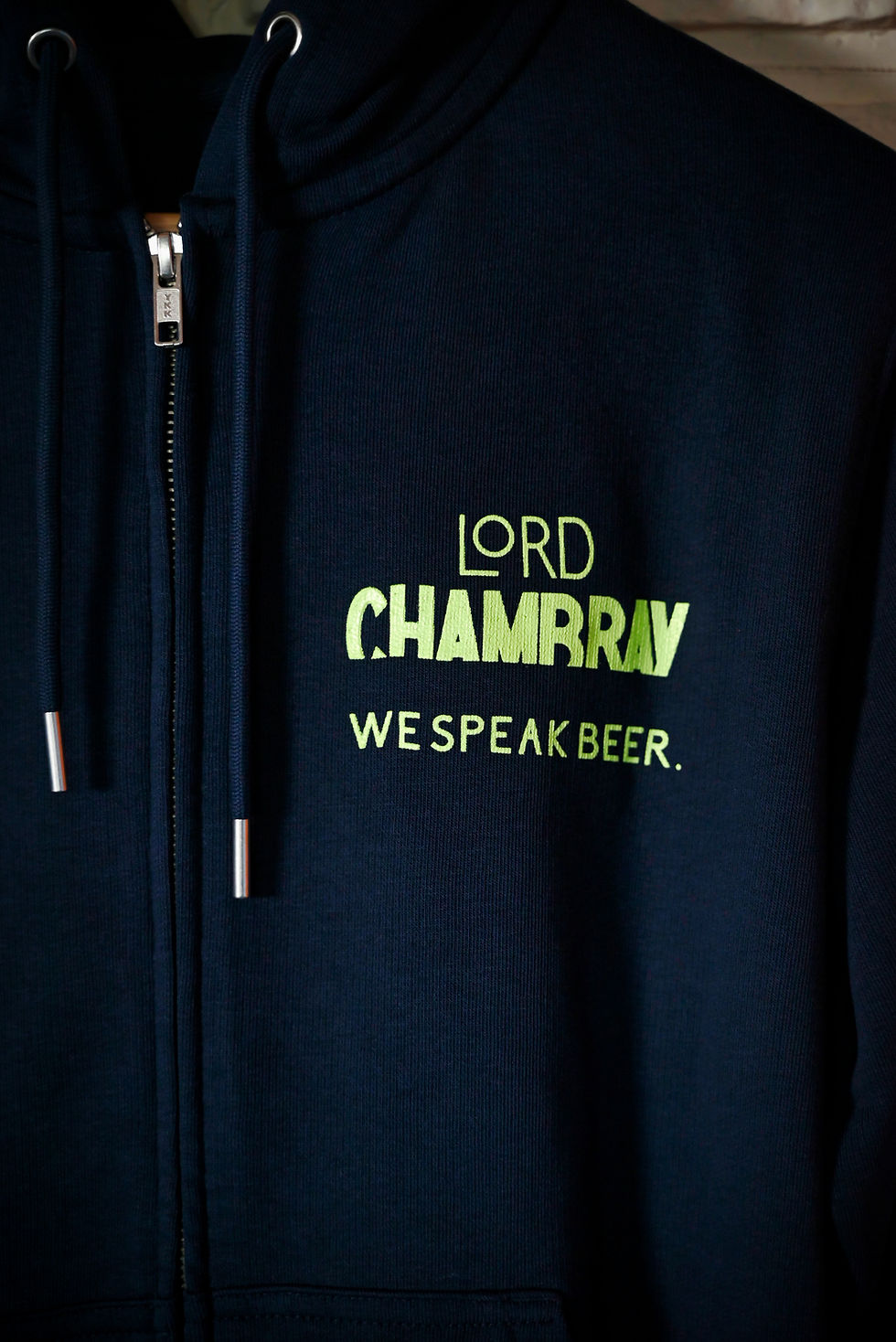 Thumbnail: Hoppy Zip Hoodie - Blue