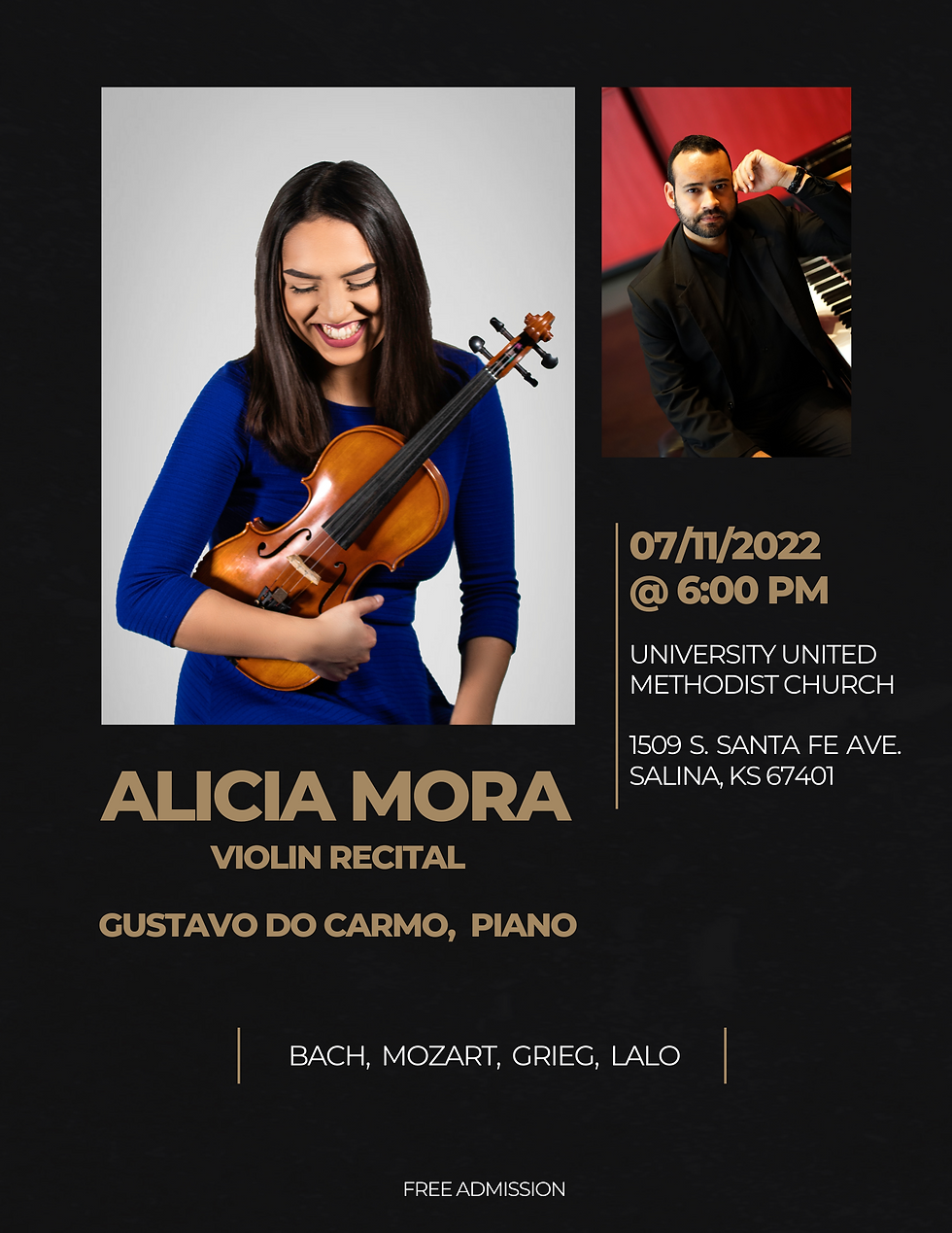 Alicia Mora, Violin - KWU Alumni Recital