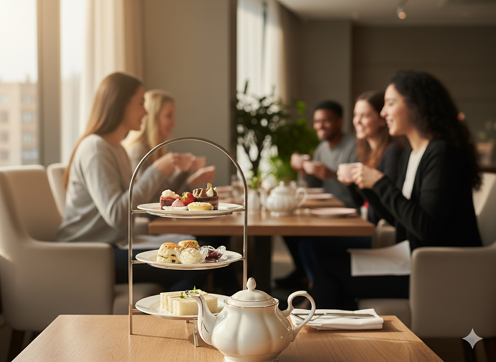 We are hosting an "Afternoon Tea (High Tea)" pop up!