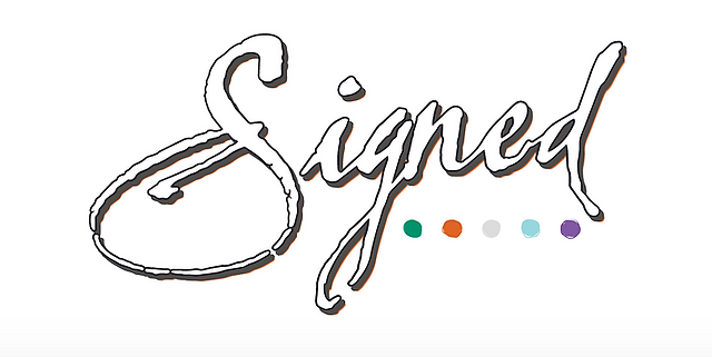 Signed Bespoke Signage