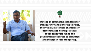 PM using taxpayers resources to campaign -     Abuse of taxpayers funds 