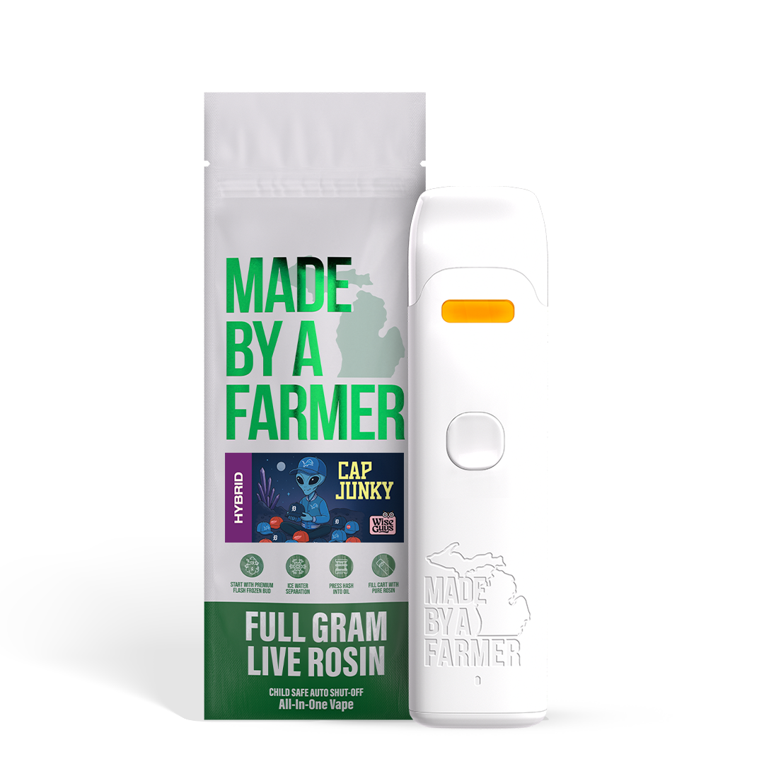 Cap Junky Live Rosin Vape 1G