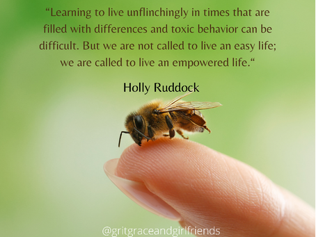 September’s Word of Declaration, Unflinching 