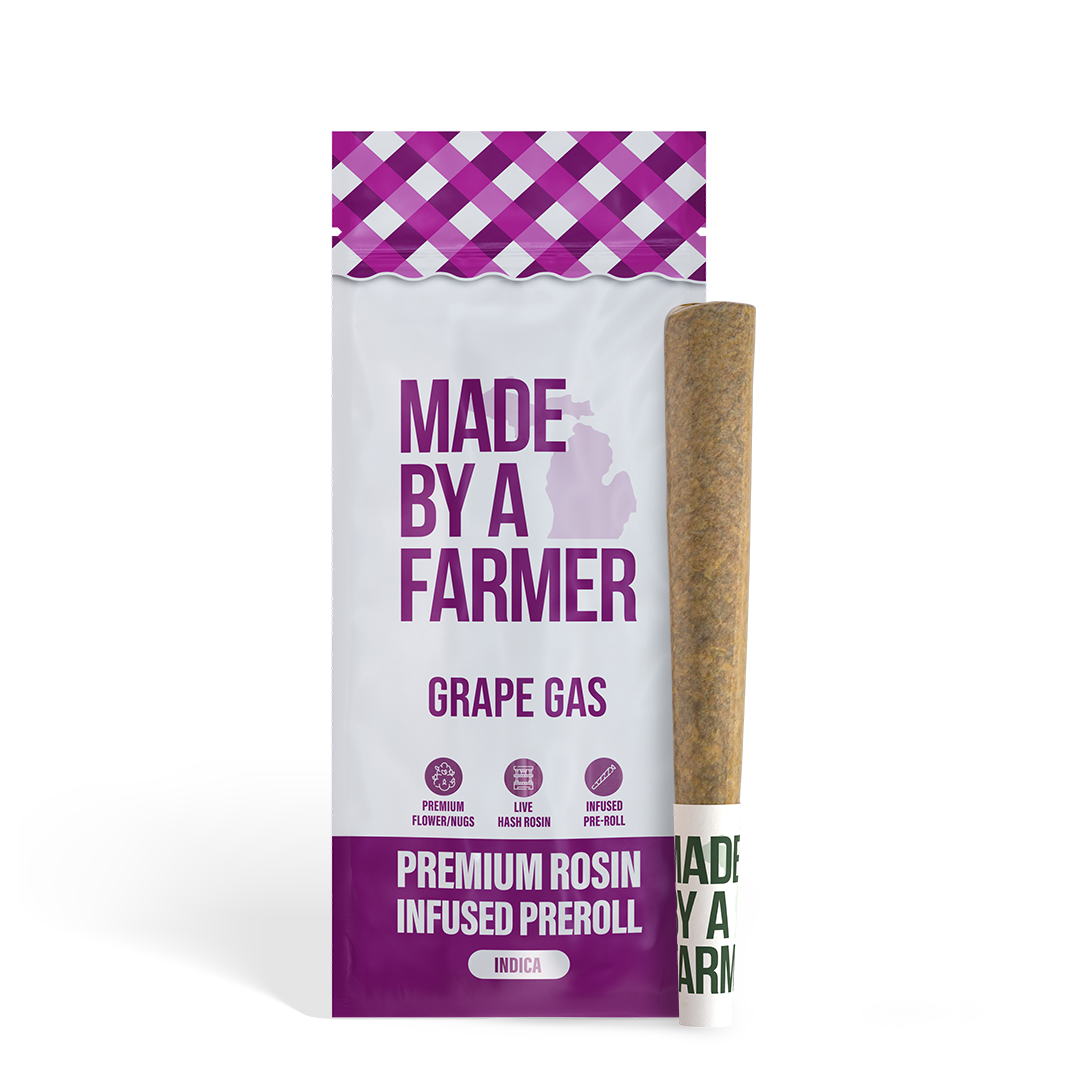 Infused Prerolls | Grape Gas